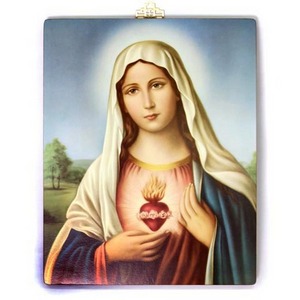 이콘/성모성심 (중)Sacred Heart of Maria